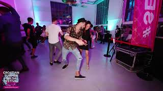 Panagiotis amp Val levenez  Social dancing  Croatian Summer Salsa Festival 2021 [upl. by Hines]