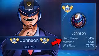 FULL GAMEPLAY NO CUT 10000 MMR JOHNSON in SOLO IMMORTAL Full rotation  Best buildemblem [upl. by Brennan]