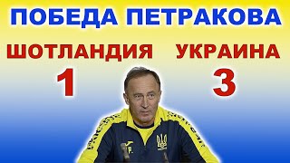 Футбол Шотландия  Украина обзор  Аналитика  Петраков  Отбор на ЧМ 2022 [upl. by Ayrotal]