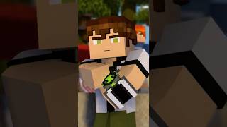 Minecraft Ben 10  Diamondhead Transformation minecraft ben10 animation [upl. by Eidarb227]