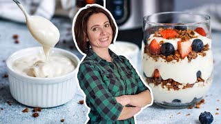 The BEST 3Ingredient Instant Pot Vegan Yogurt  NO SOY NO COCONUT 😎 [upl. by Rebbecca]