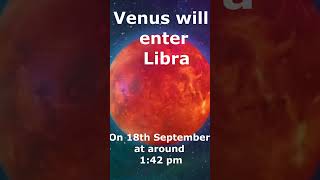 Venus Transit in Libra September 2024 Transit Horoscope shorts [upl. by Godewyn]