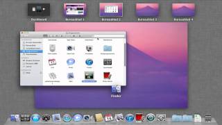 Mac OS X Lion 107  Mission Control [upl. by Malanie725]