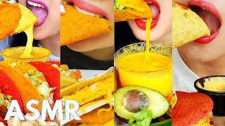 ASMR EATING TACOS MUKBANG COMPILATION [upl. by Lertnek275]