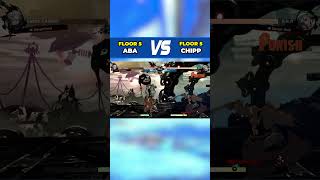 GGST Floor 5 ▶ Chipp vs ABA  Guilty Gear Strive Low Level Gameplay [upl. by Aeslehc]