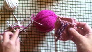 Tutorial Handarbeit Babyhandschuhe StrickenKnitting [upl. by Evelin]