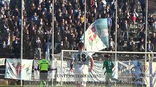 Treviso FBCLuparense 202324 Tifo Curva Sud Fabio Di Maio [upl. by Eilasor]