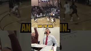 First EVER game winner call Winthrop wins at Buzzer playbyplay collegebasketball buzzerbeater [upl. by Luigino]