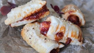 How To Make BBQ Cocktail Pigs In A Blanket  By One Kitchen Episode 492 [upl. by Sande]