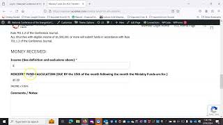 Ministry Fund Online Processing [upl. by Bibeau908]