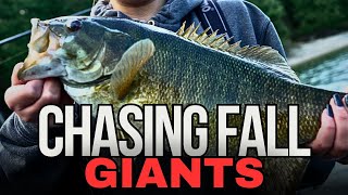 Chasing Fall Giants Smallmouth Bass Fishing on Big Bay de Noc [upl. by Silverts]