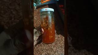 Sweet red chilli sauce recipe 🤤😋food shorts foodie trending [upl. by Blaise]