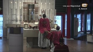 Traditional Latin Mass on Gaudete Sunday from FSSP Seminary Wigratzbad 16 December 2018 [upl. by Verdie]