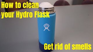 How to clean your Hydro Flask and get rid of that funky smell [upl. by Waylin865]