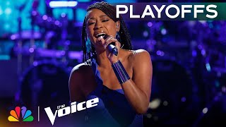 Kara Tenaes Stunning Performance of SWVs quotRainquot  The Voice Playoffs  NBC [upl. by Brackett569]