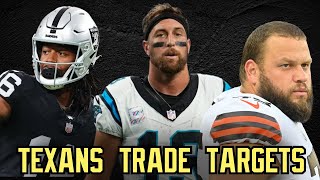 HOUSTON TEXANS TRADE TARGETS [upl. by Nicholl]