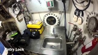 Take A Tour Of The Underwater Astronaut Habitat Aquarius  Video [upl. by Hyams]