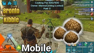 How to Make Bronto Kibble in Ark Mobile  Ark Kibble Recipes AndroidIOS [upl. by Yenittirb]