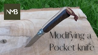 Pocket knife Mod  The Opinel Mod Challenge 2021 [upl. by Loren]