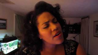 Celine Dion quotOh Holy Nightquot a capella cover Chantal Ambroise [upl. by Akkeber]