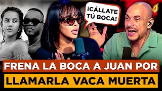 ANA CAROLINA ENFRENTA A JUAN ESTEBAN POR LLAMARLA VACA MUERTA “ANA LLAMA HUEVERO A MUSICÓLOGO” [upl. by Elades]