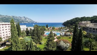 Iberostar Bellevue Budva Montenegro Time lapse from 7th floor 29th June 2023 [upl. by Deane]