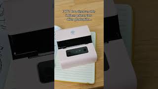 Discover the PocketSized Portable Printer for Instant Printingphomemo labelmaker studywithme [upl. by Ortrude]