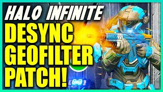 343 FINALLY PATCH Halo Infinite Desync and Lag Issues Halo Infinite Geo Filtering GONE Halo News [upl. by Greff]