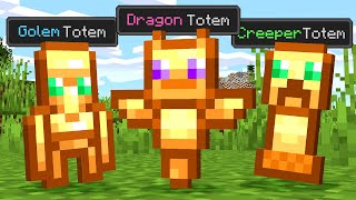 Paso Minecraft pero Hay Totems Personalizados [upl. by Attinahs703]