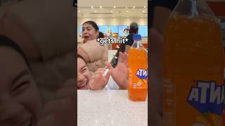 Hahaha this was so hard 😂😭 SavingLady JennyHoyos fypシ゚ trend pepsi fanta fail viral [upl. by Natanoj]