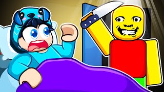 Roblox WEIRD STRICT DAD SLEEP or DIE With Crazy Fan Girl [upl. by Otrebogir]