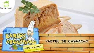 Receta de Pastel de cabracho por Karlos Arguiñano [upl. by Netsreik185]