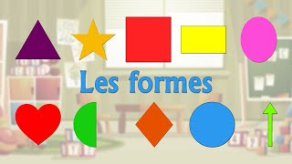 Les Formes Géométriques  Vidéo Éducative Pour Enfants learnfrench apprendrelefrancais [upl. by Trub]