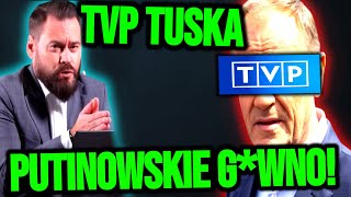 TAK WYGLĄDA UPADEK TELEWIZJI TUSKA KAŻDY POLAK MUSI TO ZOBACZYĆ [upl. by Yeliah968]