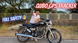 Best GPS Tracker for bike🔥  Qubo Bike GPS Tracker review [upl. by Alleris]