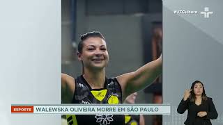 Walewska Oliveira campeã olímpica de vôlei morre aos 43 anos após cair do 17° andar [upl. by Nylhsa]