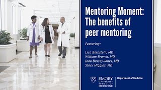 Mentoring Moment The benefits of peer mentoring [upl. by Hernando]