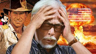 Why Does Miyazaki HATE America Ghibli Founders USA Beef EXPLAINED [upl. by Saimerej947]