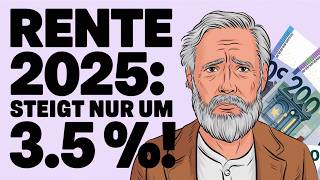 Schock für Rentner Die Wahrheit hinter der Rentenerhöhung 2025 [upl. by Proudfoot]