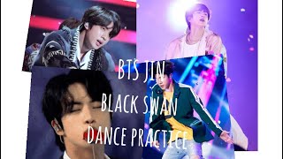 BTS Jin Black Swan Dance Practice bts kpopidol kpop jin viral jinbts btsjin blackswan dance [upl. by Idola]