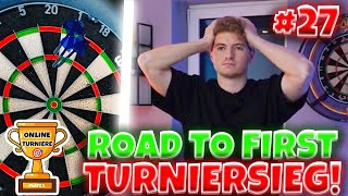 ONLINE DART TURNIERE MACHEN MICH FERTIG 😭🎯 Road to First Turniersieg 27 🔥 [upl. by Bathsheb]