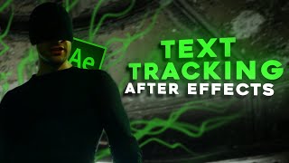 Text Tracking To Face  less than 2 minutes  After Effects Beginner Guide [upl. by Inalawi273]