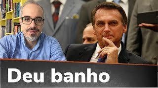 O “BANHO DOURADO” DE BOLSONARO CONTRA A ESQUERDA CAVIAR [upl. by Calandra]