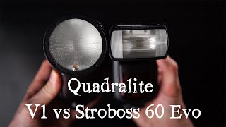 Quadralite V1 vs Stroboss 60 EVO Czy warto dopłacać  Porównanie [upl. by Adnileb]