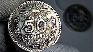 50 Centavos de plata Resplandor PRECIO ACTUAL 2022 [upl. by Auhsuoj]