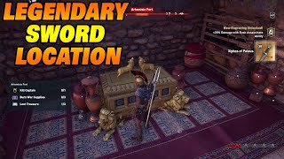 Assassins Creed Odyssey  How to get Xiphos of Peleus  Legendary sword location [upl. by Terra569]