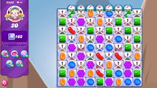 Candy Crush Saga LEVEL 2502 NO BOOSTERS new version🔄✅ [upl. by Agni698]