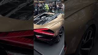 Unveiling the Stunning Gold Bugatti Mistral  Exclusive Cabrio Showcase [upl. by Aysahc]