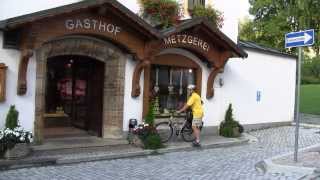 Summer tour 2013 by bike along the Danube  stage 1 Regensburg  Passau [upl. by Kermie37]