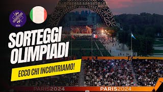 Olimpiadi Parigi 2024 Pallavolo  Sorteggi Fatti ecco il girone dellItalia [upl. by Neesay174]